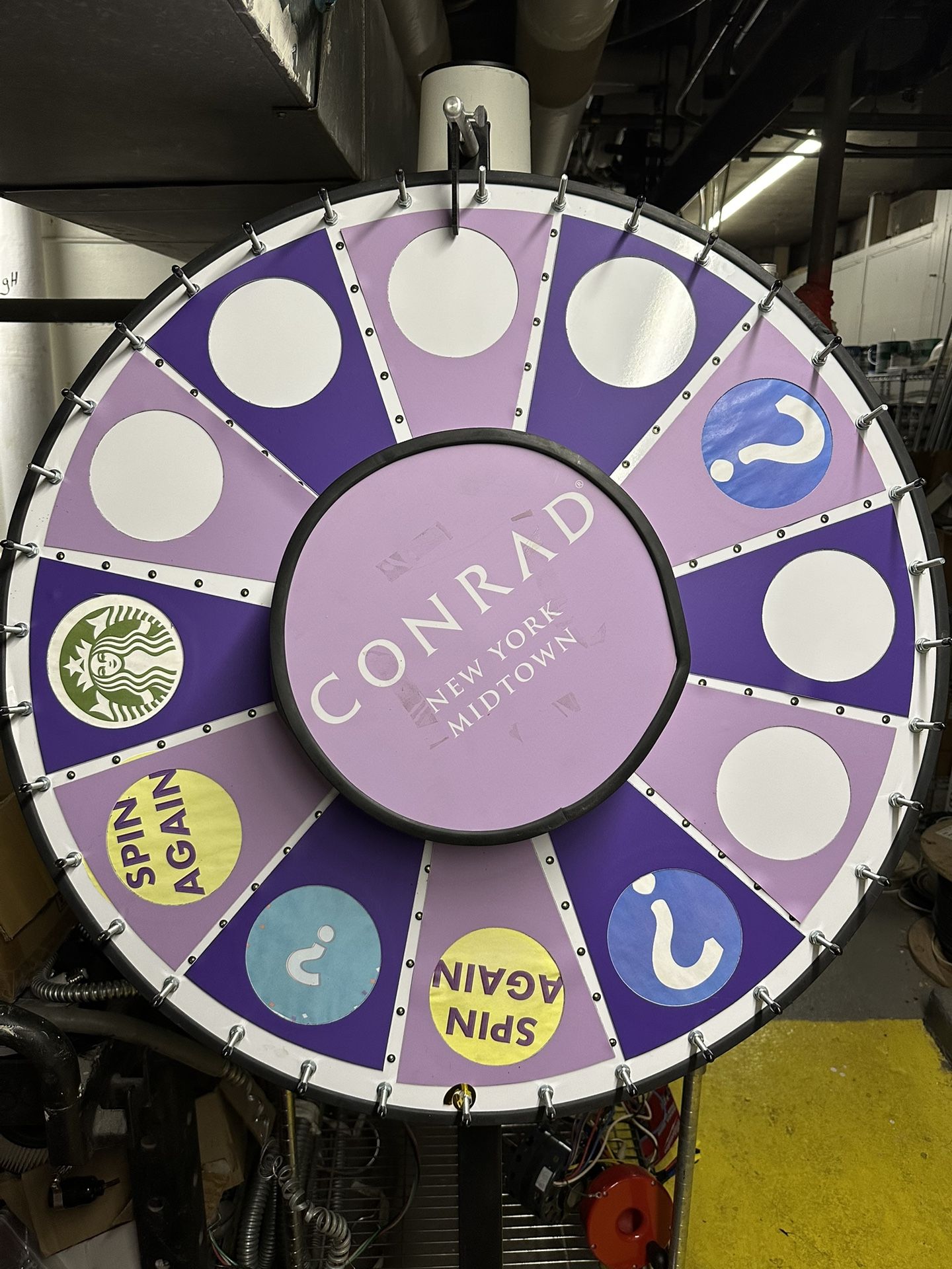 Industrial Prize Spinning Wheel 36”