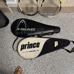 2 Tennis Rackets 