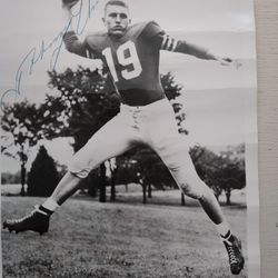 Johnny Unitas Autograph