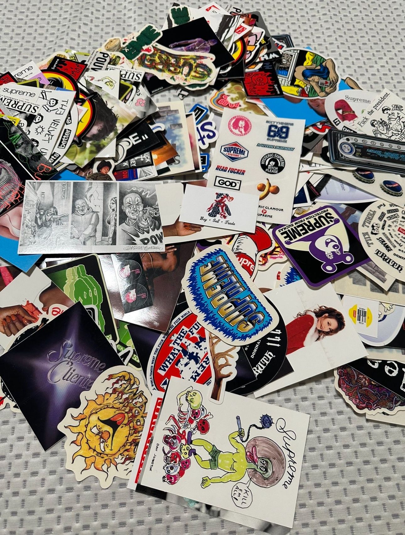Supreme Stickers