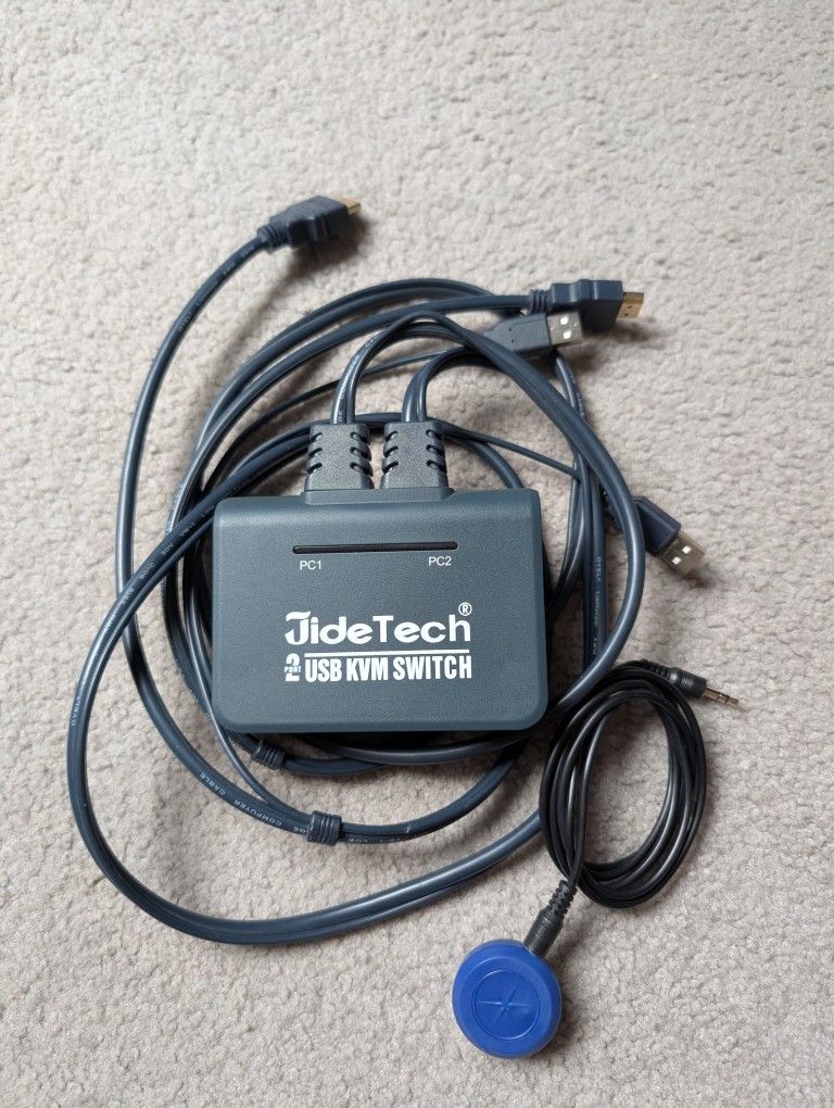 2 Port KVM Switch