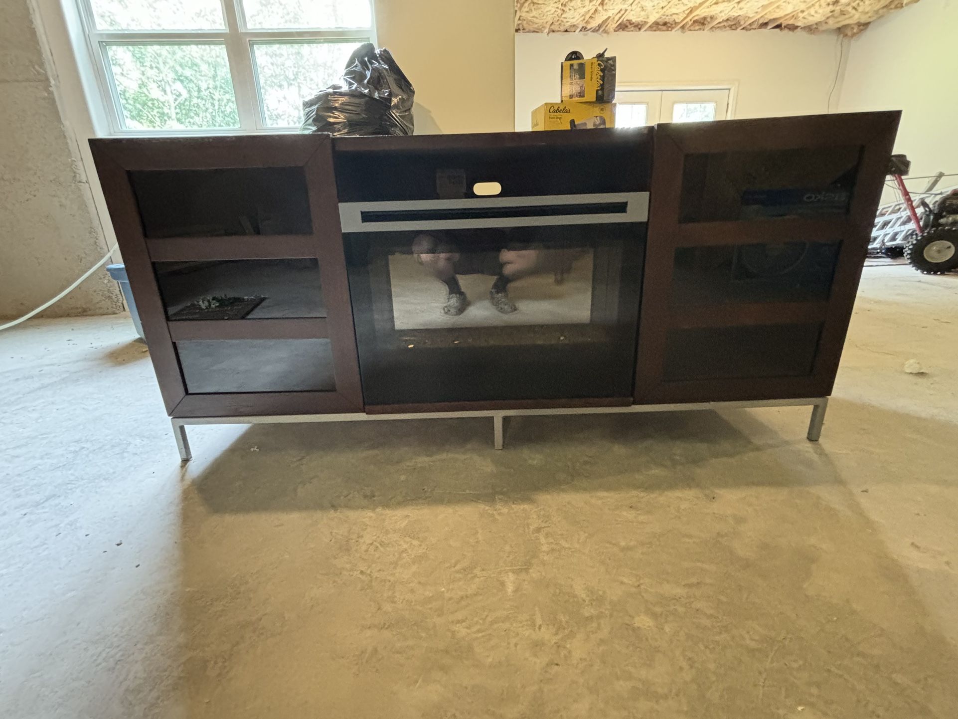 Electric Fireplace Tv stand