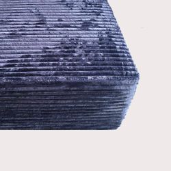 New -Upholstered Flannel Ottoman Cloud Ottoman