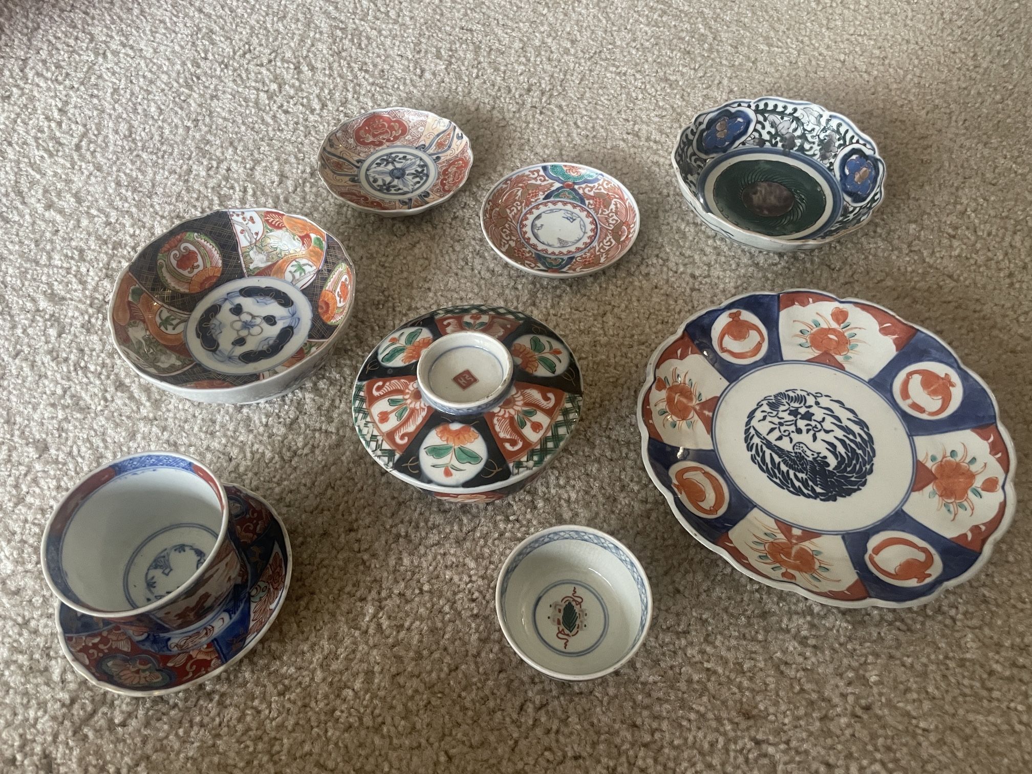 Antique Japanese Porcelain Imari Ware 