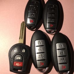 Nissan And Infiniti Compatible  Key Fob Replacement Universal 