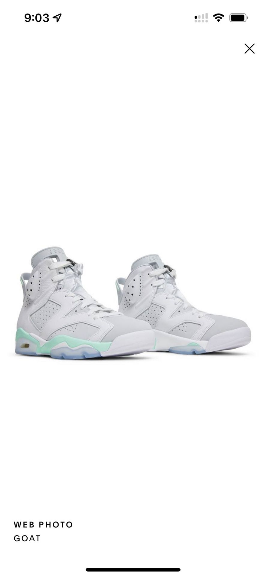 Jordan 6 Mint Foam Just Got On Snkrs Drop