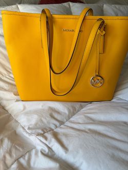 Michael kors yellow bag