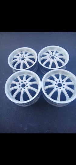 My son bought these rims  but want them no more