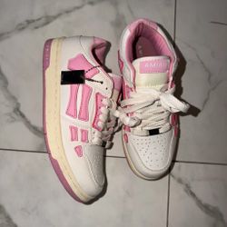 Amiri Skel-Top Low Sneakers Pink White