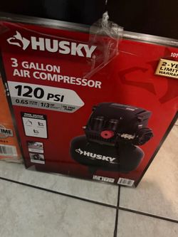 Husky 3 Gallon Air Compressor 120 PSI