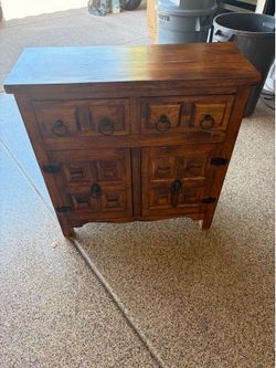Wood Cabinet 36x34x13