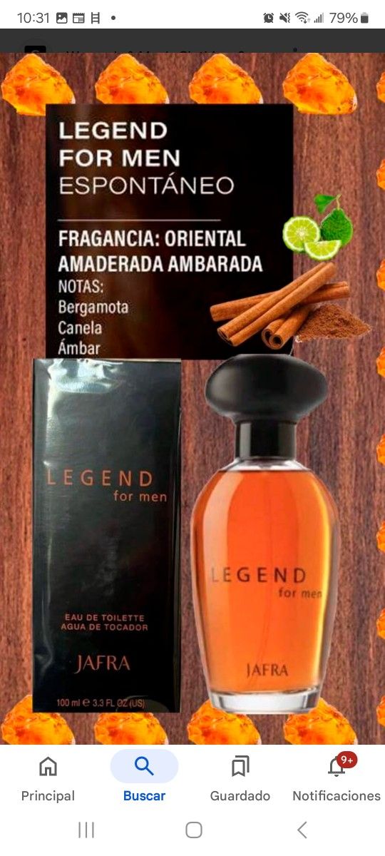 PERFUME PARA CABALLERO LEGEND