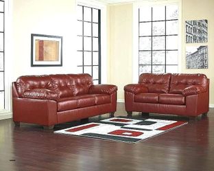 Luxury leather couch and Loveseat!