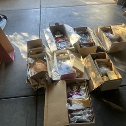 Collectible dolls with certificates