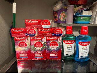 Brand new Colgate bundle all for ($45)(Cash only)(price is firm)