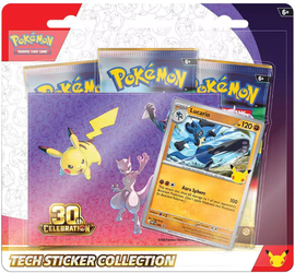 30th Celebration Tech Sticker Collection (Lucario)