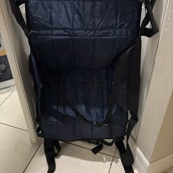 Geiserailie Lift Stair Slide Board Transfer with Shoulder Strap and Transfer Sling Nylon Portable Patient Stair Lift Aid for Seniors Elderly and Peopl