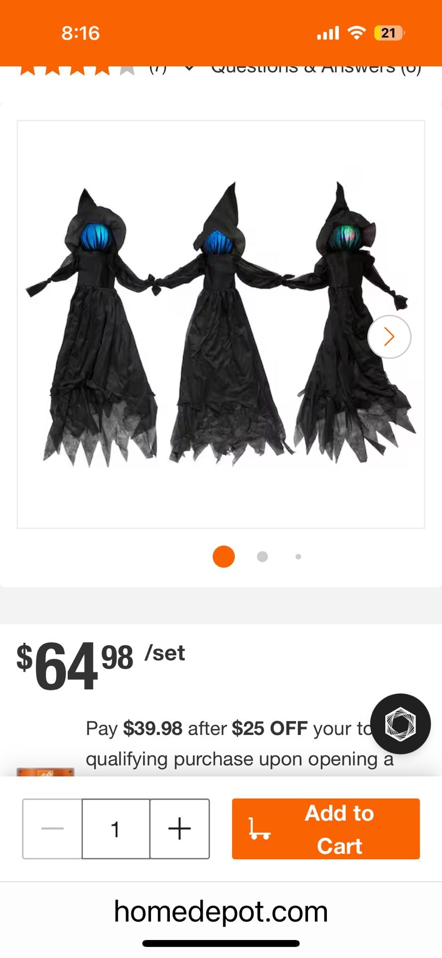 Outside Halloween Decor (battery Operated) 