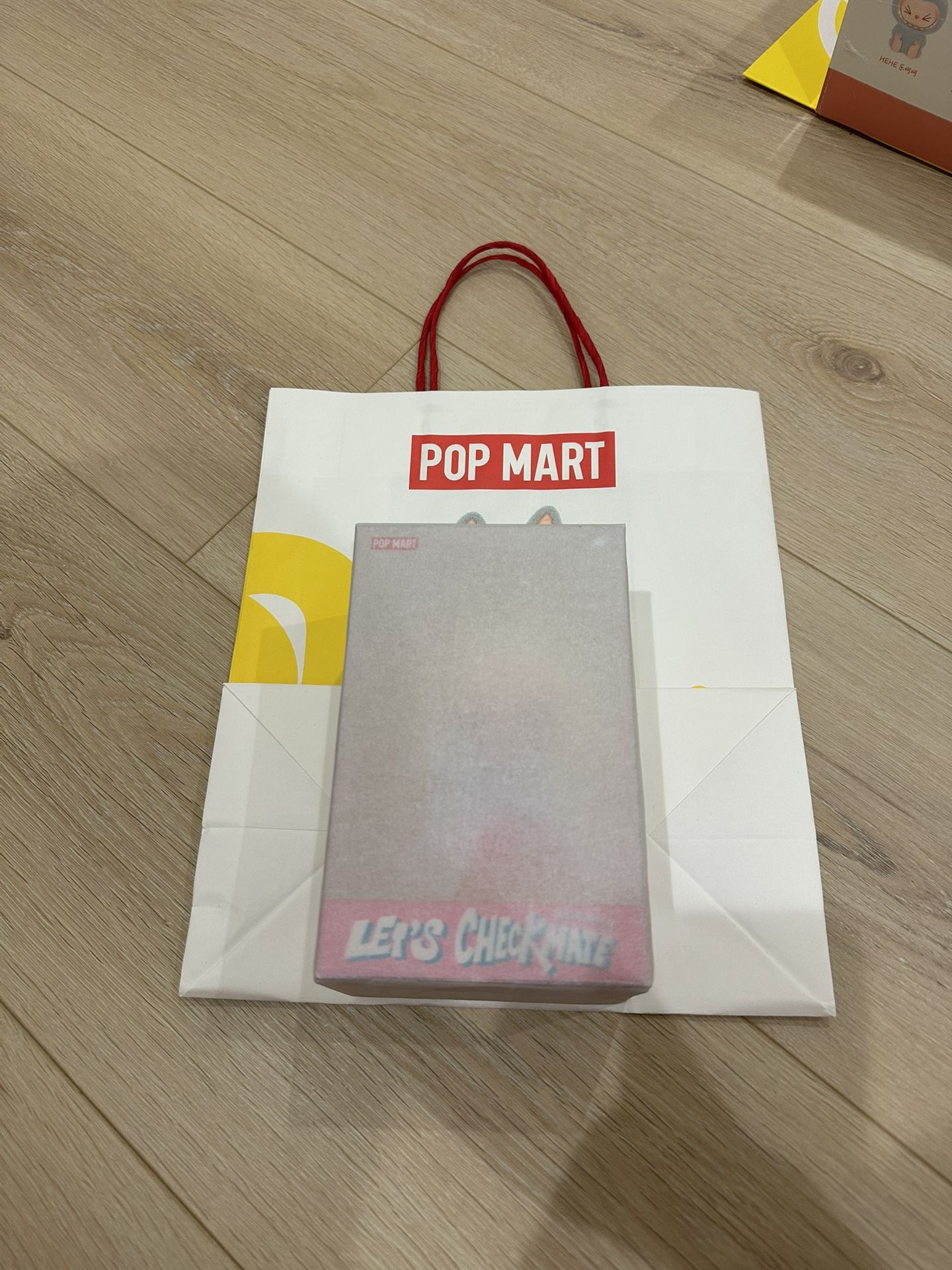 Pop Mart Labubu The Monsters Let's Checkmate Series Vinyl Plush Hanging Card