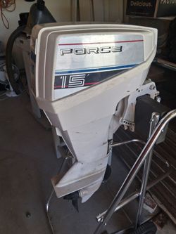 15 HP Force outboard