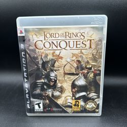 Lord Of The Rings Conquest Playstation 3