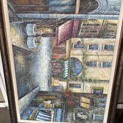 hand painted painting 