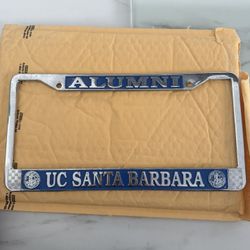 UCBS alumni Metal License Plate Frame