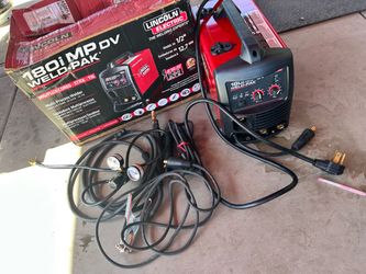 Shop Lincoln Electric 180 Amp Weld-Pak 180i Multi-Process Stick/MIG/Flux-Core/TIG, 120V or 230V Aluminum Welder with Spool Gun sold separately - K5257