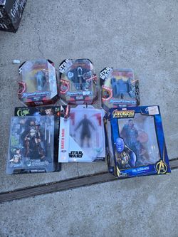 Starwars Action Figures Collection Lot