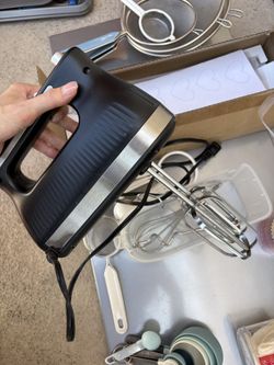 Hand Mixer With Baking Accessories.