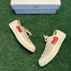 CDG Converse Low Size 8 Men
