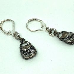 Handbag Drop Earrings- New 