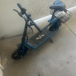 Electric Scooter Blue 