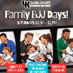 Family Brazilian Jiu Jitsu Classes
