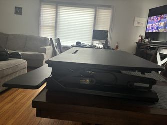 seville classics 36”airlift desk riser