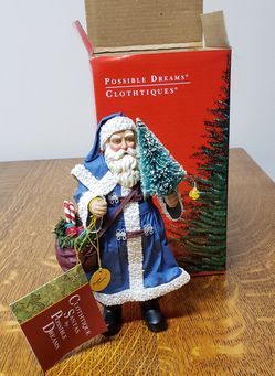 1993 Clothtiques Santas by Possible Dreams
