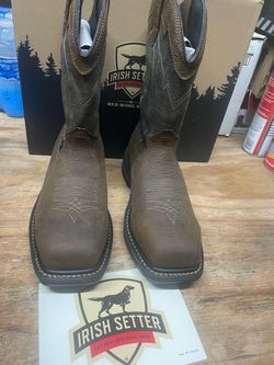 Botas redwings waterproof Sz 8.5 d steel toe