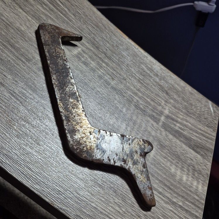 Hand-Forged Metal Tool