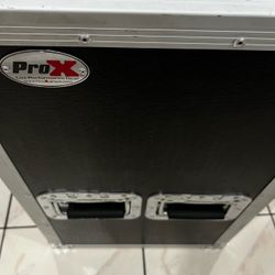 ProX case 2 speakers Qsc /ev zlx 12s