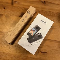 Brand New Insta360 X3 / Factory Sealed Never Opened 