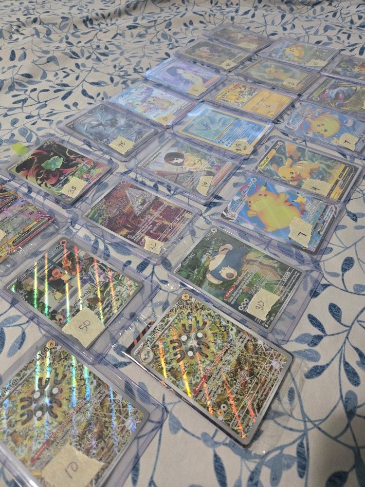Pokemon Tcg Promos, Charmander Obsidian Flames Snorlax 151, Pikachu,
