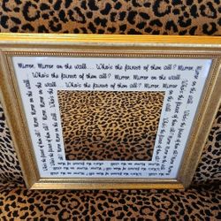 MIRROR MIRROR ON THE WALL, WHO'S THE FAIREST OF THEM ALL?