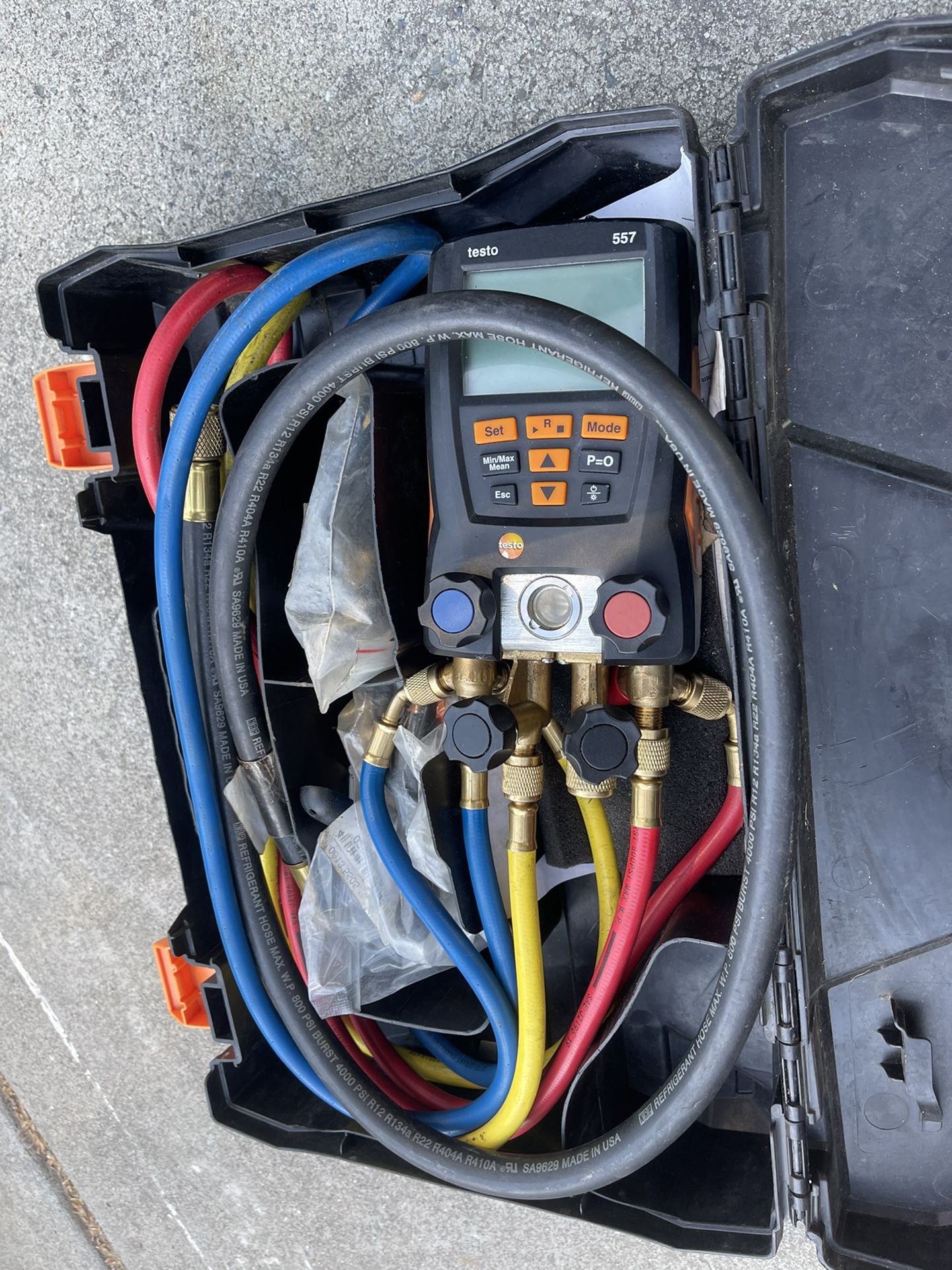 Ac Testo 557 Gauges, AC Vacuum Pump, Skill Saw, Sawzall, Nitrogen Bottle