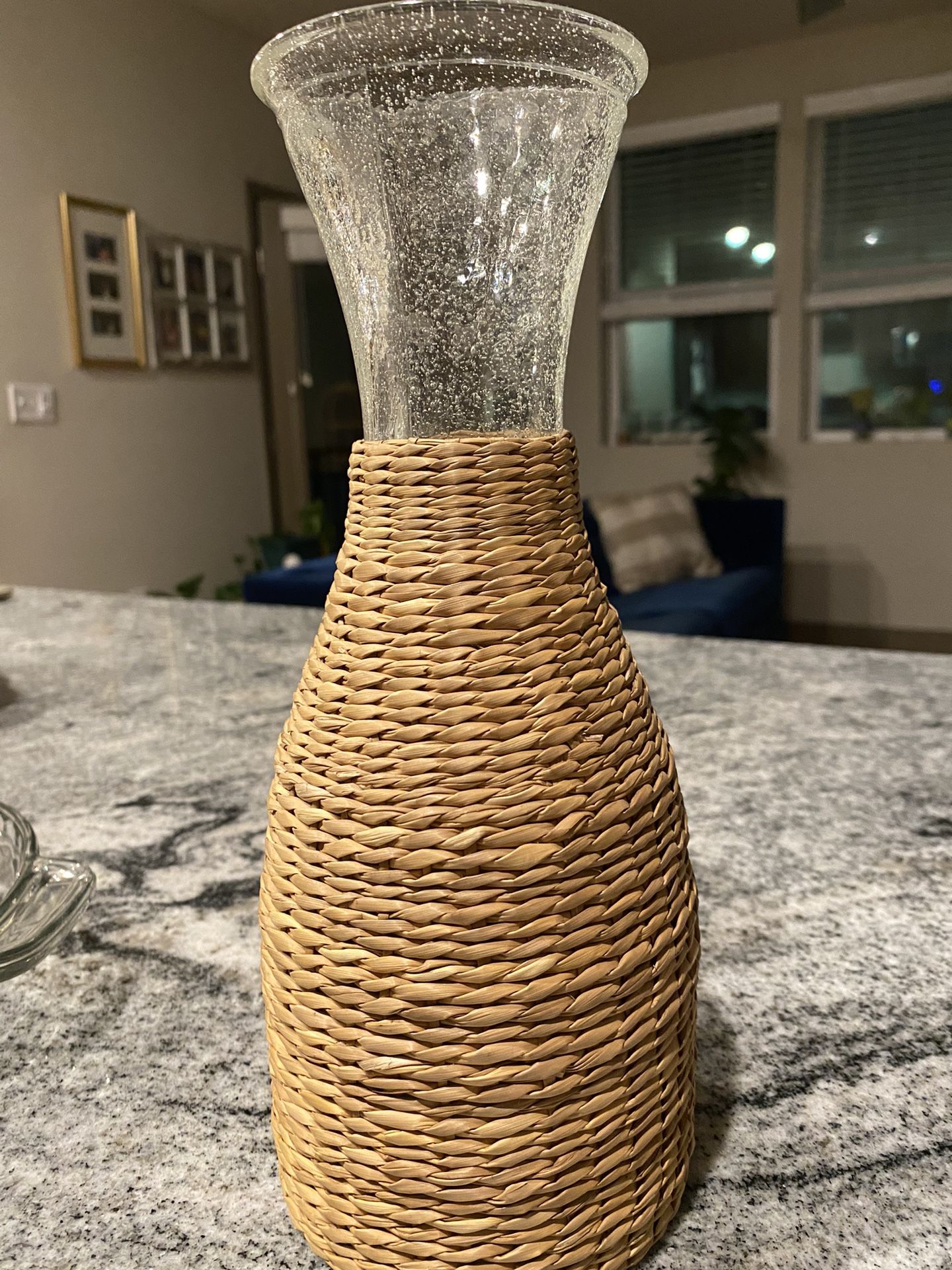 Rattan Flower Vase