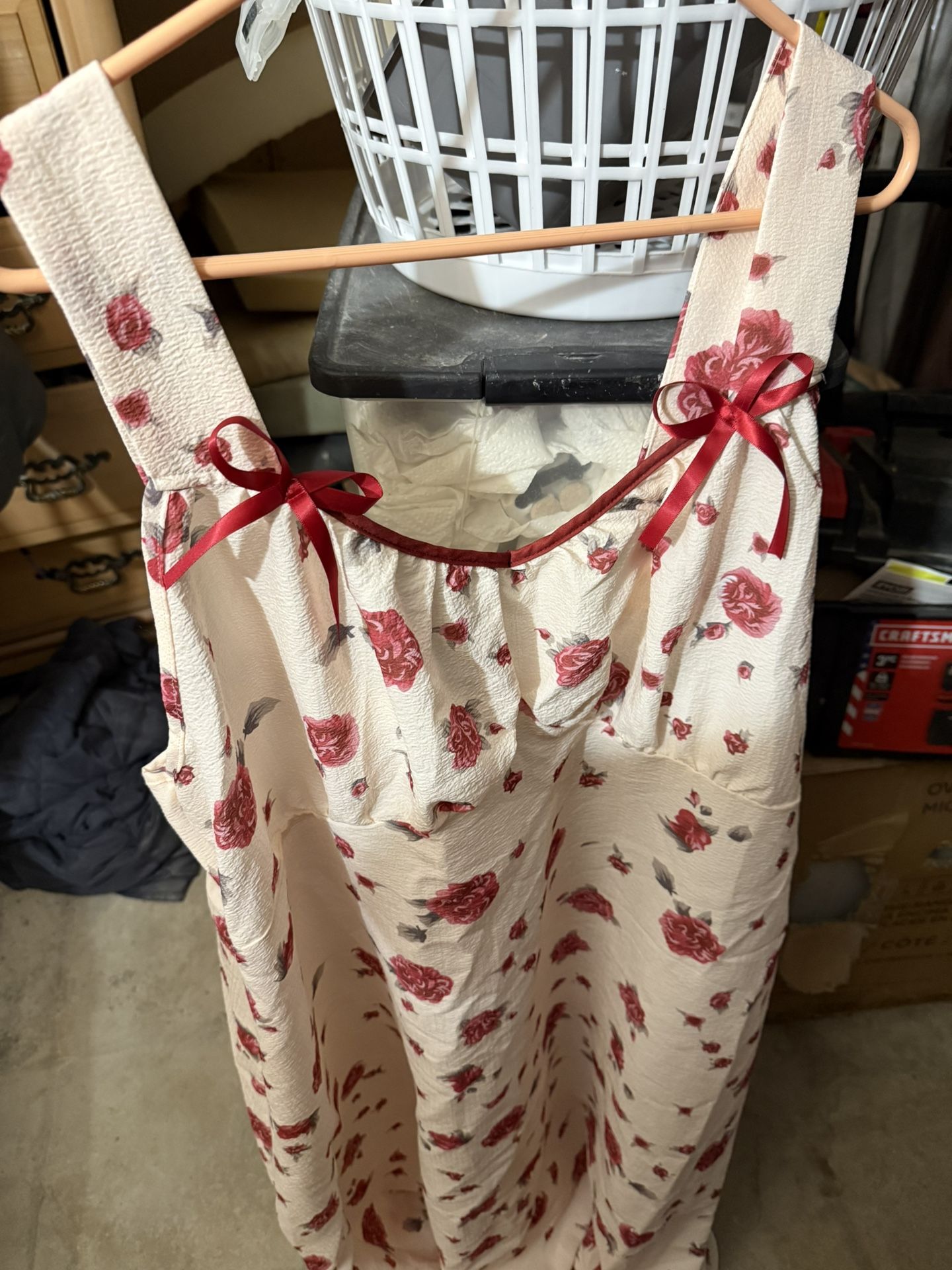 Floral Print Women’s Nightgown