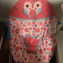 Girls infant bouncer 