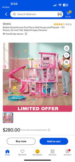 Barbie dream house