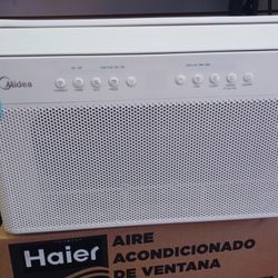 8000btu Windows Ac U-shaped By Media Smart WiFi Ultra Quiet.  Complete Set New 