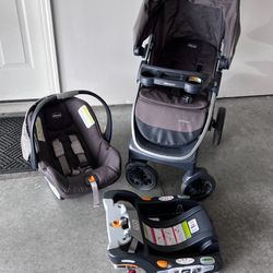 Chicco Bravo trio travel system and car seat