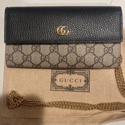 Gucci - Marmont Chain Wallet 